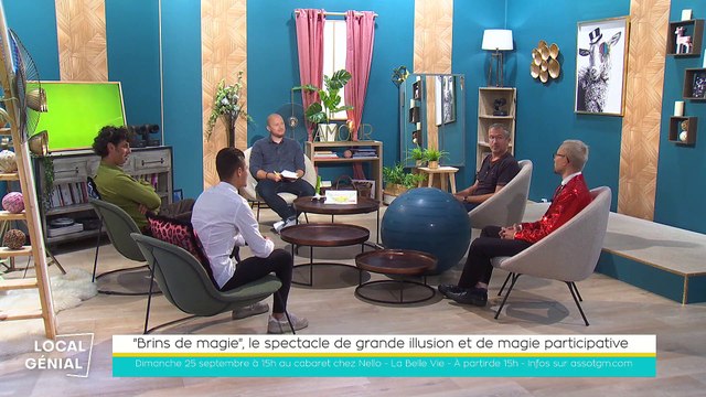 Local Génial - 12/09/2022 - Brins de magie , le spectacle de grande illusion et de magie participative Tinou