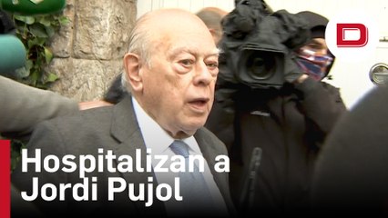 Hospitalizan a Jordi Pujol por una afección neurológica leve