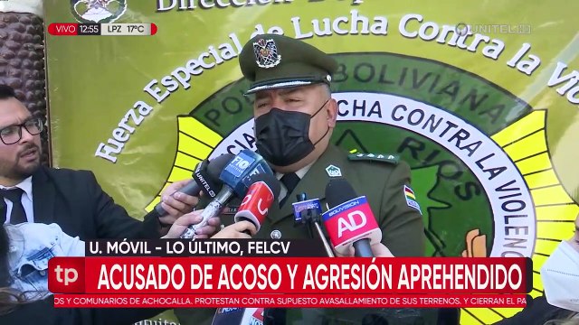 Aprehenden a sujeto acusado de acosar a dos jóvenes en La Paz