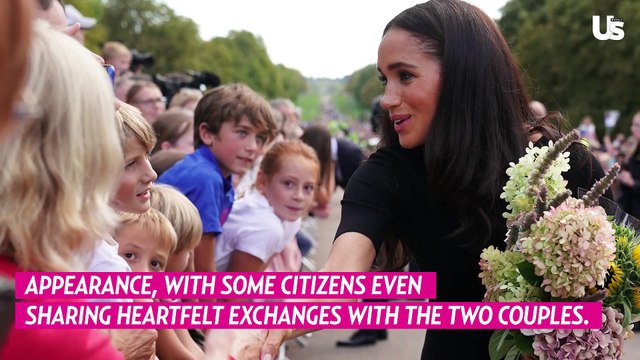 Meghan Markle and Princess Kate Ignore Royal Protocol While Greeting Mourners