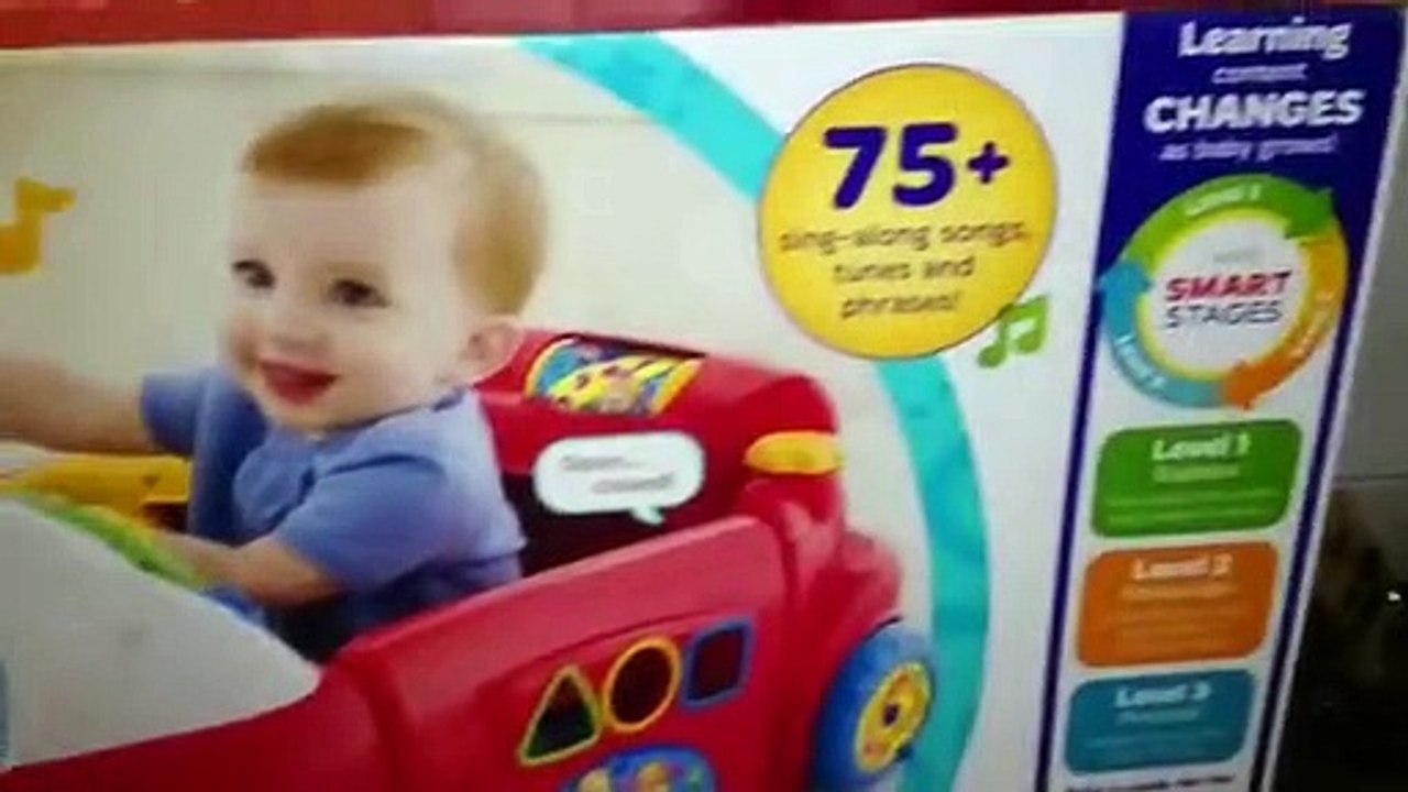 Fisher Price Smart Stages Crawl Around Car part 1