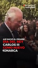 El primer día de Carlos III como nuevo monarca de #ReinoUnido