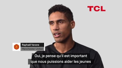 Manchester United - Varane : "Je n'ai pas un seul héros, mais je regardais certains défenseurs comme Lilian Thuram"
