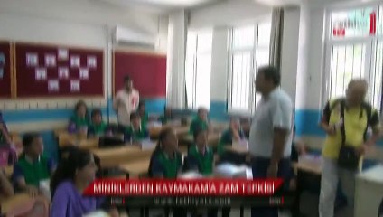 5'inci sınıf öğrencilerinden kaymakama zam tepkisi!