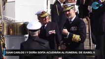 El Rey Juan Carlos acudirá al funeral de Isabel II junto a la Reina Sofía