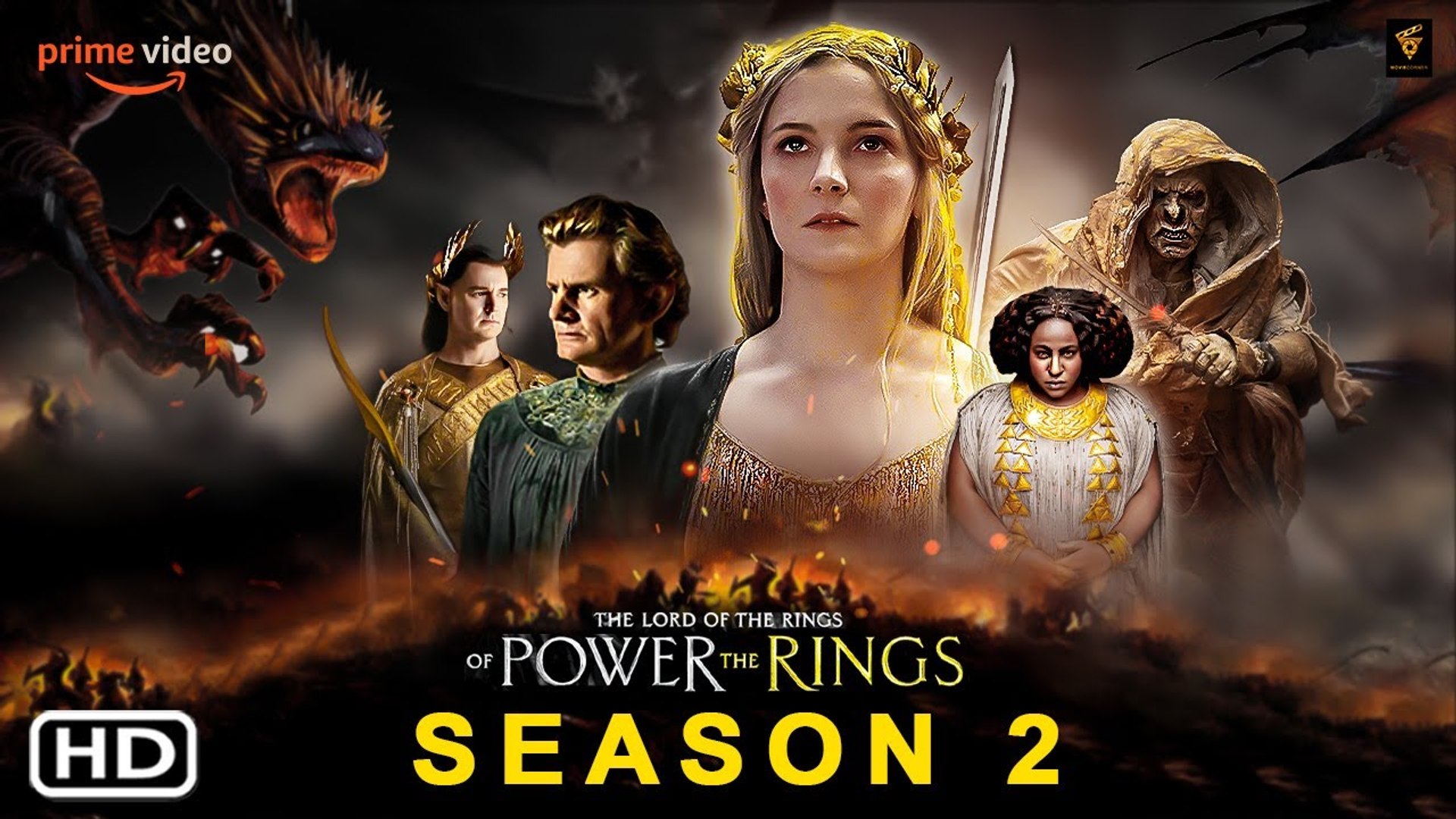 The Rings of Power Season 2 Trailer  Prime Vidoe, Robert Aramayo,  Markella Kavenagh - video Dailymotion