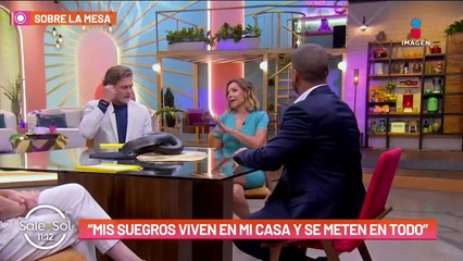 'Mis suegros viven en mi casa y se meten en todo'