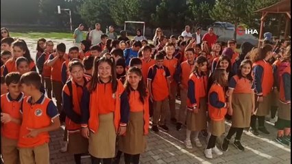 İlk ders ziliyle öğrencilerin okul hasreti sona erdi