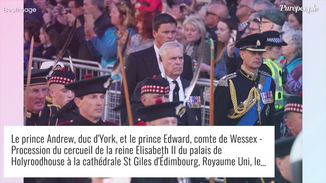 Mort d'Elizabeth II : le prince Andrew malmené par un forcené, son deuil gâché par le scandale