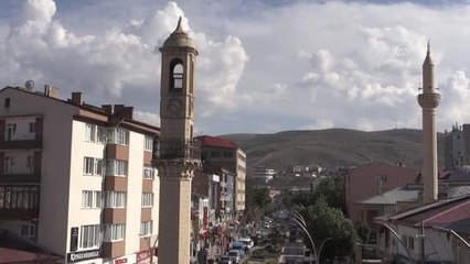 Saat Kulesi'nde restorasyon çalışması sürüyor