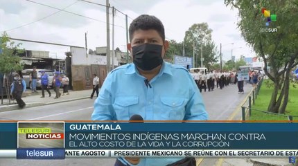 Autoridades ancestrales protestan en Guatemala por acciones estatales