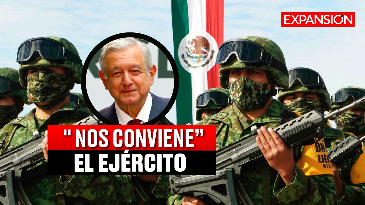 AMLO ASEGURA que "NOS CONVIENE" que el EJERCITO SIGA en las CALLES | ÚLTIMAS NOTICIAS