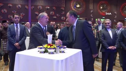 Milli Savunma Bakanı Akar, Malezya Milli Günü Resepsiyonu'nda konuştu