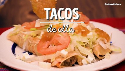 Receta de tacos de olla al vapor, ¡con menos de 50 pesos!