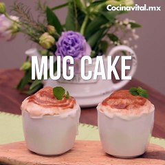 Cómo hacer mug cake de rol de canela ¡En 3 minutos!