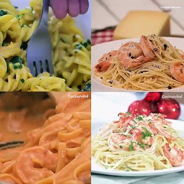 Recetas de pastas con camarones para esta cuaresma