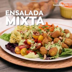 Receta de ensalada de pollo mixta | Cocina Vital