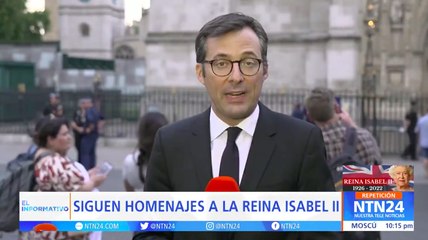 Siguen los homenajes a la reina Isabel en el cuarto día de luto