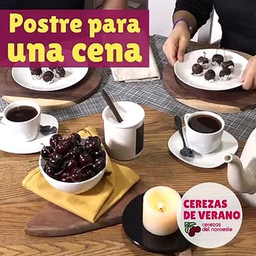 Receta de Postre para una cena con Cerezas Del Noroeste - Cocina Vital
