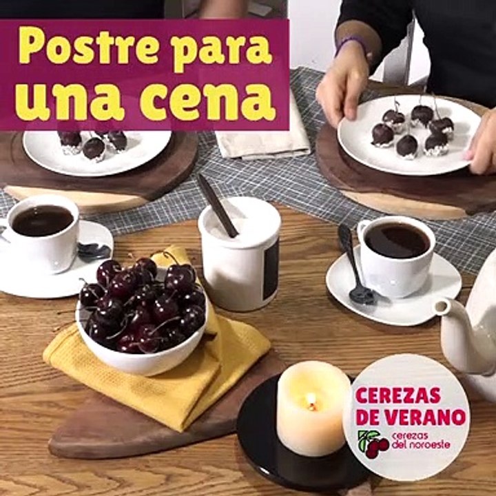 Receta de Postre para una cena con Cerezas Del Noroeste - Cocina Vital