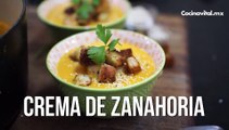 Receta de Crema de Zanahoria sin leche evaporada - Cocina Vital