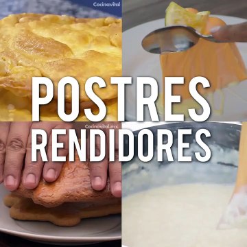 6 deliciosas y económicas recetas de postres sin horno para vender - Cocina Vital