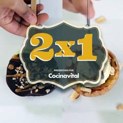 Postres de manzana 2x1