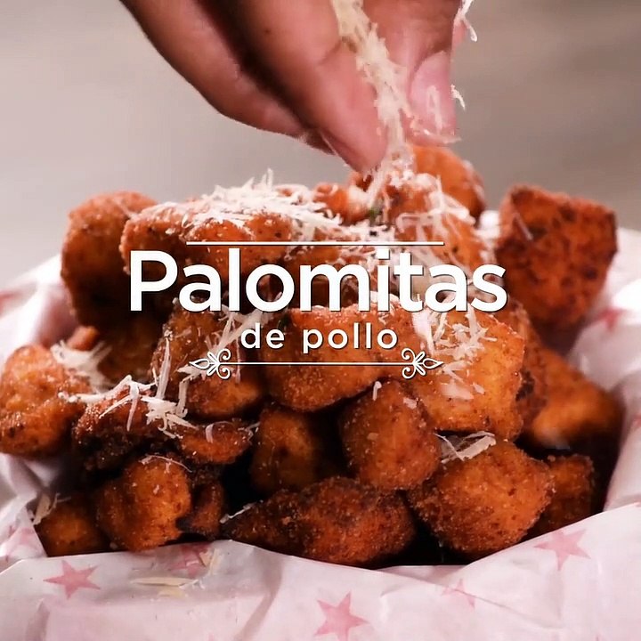 Receta fácil de palomitas de pollo caseras | Recetas de botanas | Cocina Vital