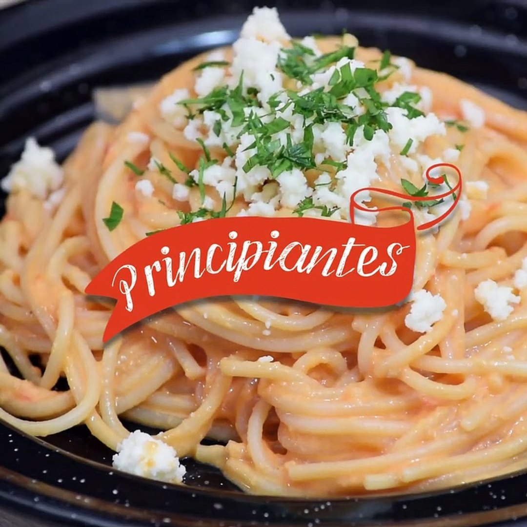 Cómo hacer Espagueti rojo casero | Receta fácil | Cocina Vital - Vídeo  Dailymotion