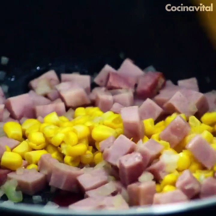 Pasta fría de codito con jamón y elote Receta Cocina Vital Vídeo
