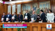 Alfredo del Mazo rinde su quinto informe de gobierno