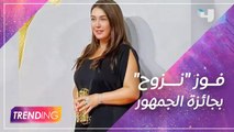 رد فعل كندة علوش بعد فوز فيلم 