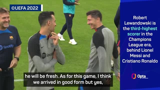 Lewandowski 'calm and motivated' for Bayern return - Xavi