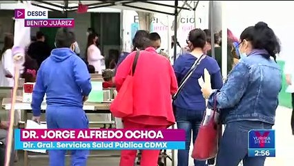 Vacunan contra Covid-19 a menores de 10 y 11 años en la CDMX