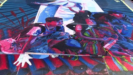 MURAL MIGRACIÓN RIO BRAVO