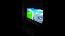 Nephew doing cycling on Wii Sports Resort for the Nintendo Wii - Part 1