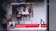 Lalaki, patay matapos barilin sa resto bar | UB