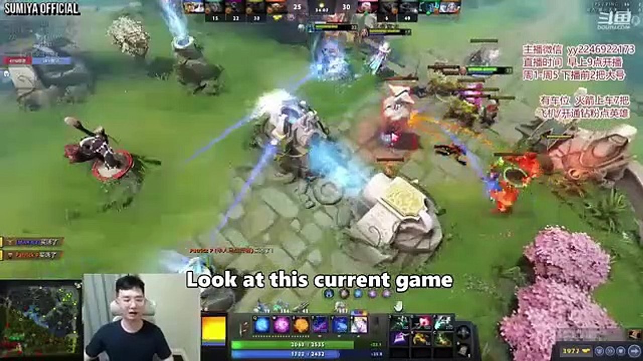 Viewers asked Sumiya to try Mjollnir PA | Sumiya Invoker Stream Moment 3179