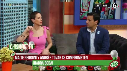 Maite Perroni anunca su compromismo con Andrés Tovar