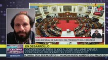 Pleno del Congreso peruano eligió a José Williams Zapata como nuevo presidente del ente legislativo