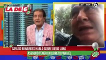 ¿Carlos Bonavides Habló fuertementre sobre Diego Luna?