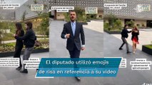 Tunden por video de TikTok a Juan Carlos Natale, diputado del Verde