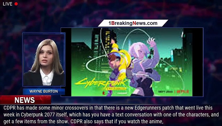 Cyberpunk 2077- Edgerunners Update - video Dailymotion