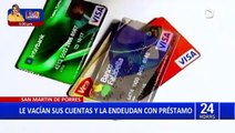 SMP: Delincuentes la asaltan y utilizan sus tarjetas dejándole una deuda de S/ 7000