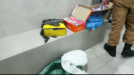 Carga de cigarro é apreendida pela Cavalaria da Polícia Militar na Rodoviária