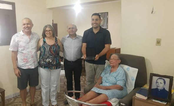 Superintendente do Diário do Sertão é homenageado pela família do Monsenhor Luiz Gualberto