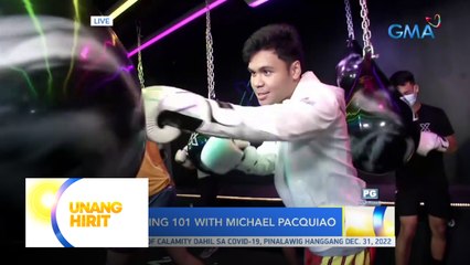 Boxing 101 with Michael Pacquiao, LIVE sa Unang Hirit | Unang Hirit