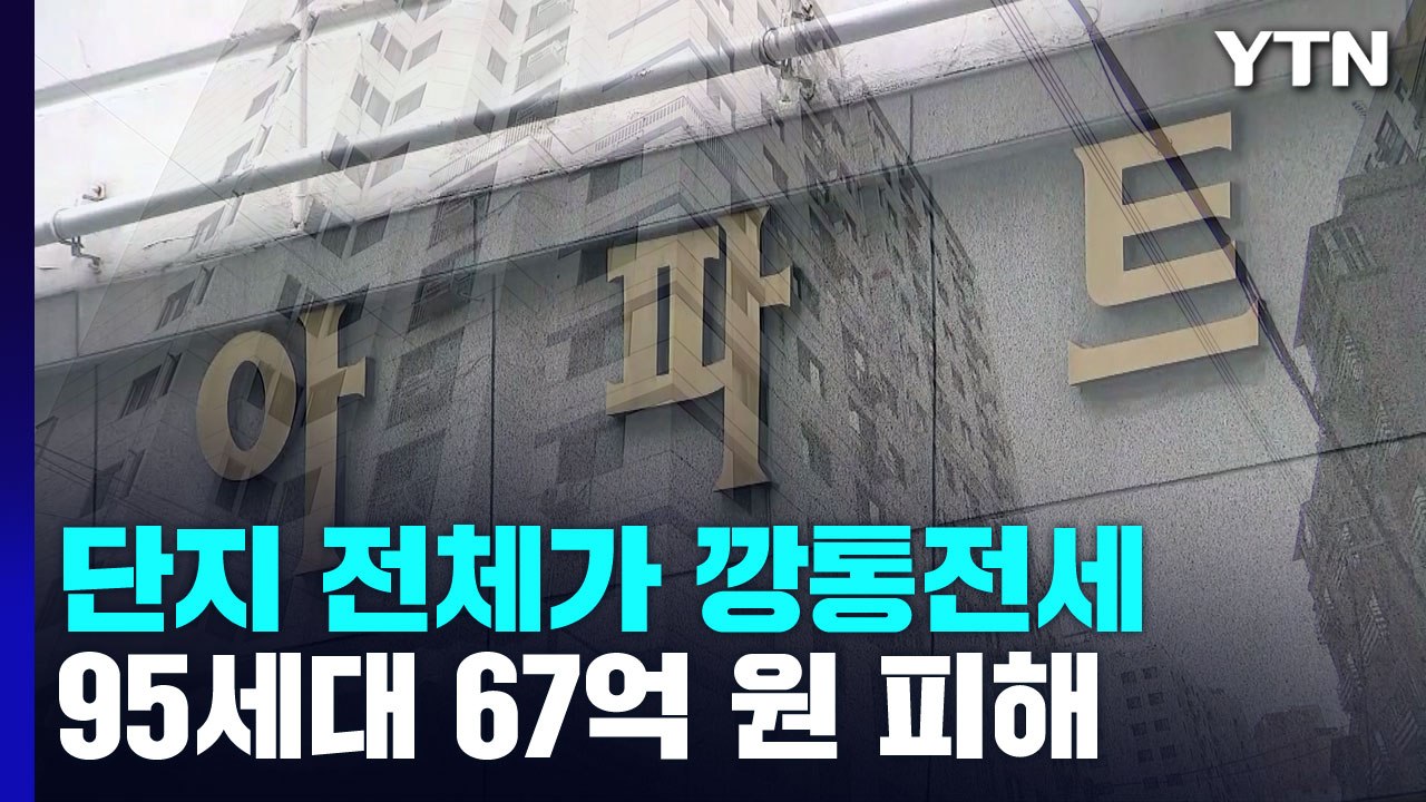 단지 전체가 '깡통전세'...지난달 피해 전세금 역대 최대 / YTN