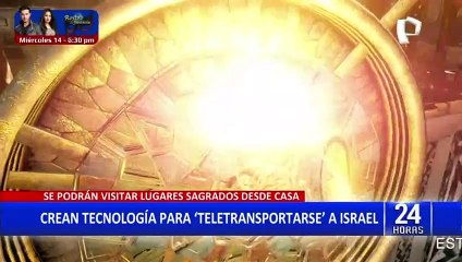 Israel: crean tecnología que permitirá teletransportase y conocer el país de Medio Oriente