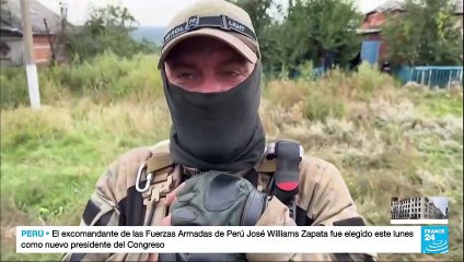 Скачать видео: Ucranianos emocionados por avance del Ejército en la recuperación de territorios en Járkiv